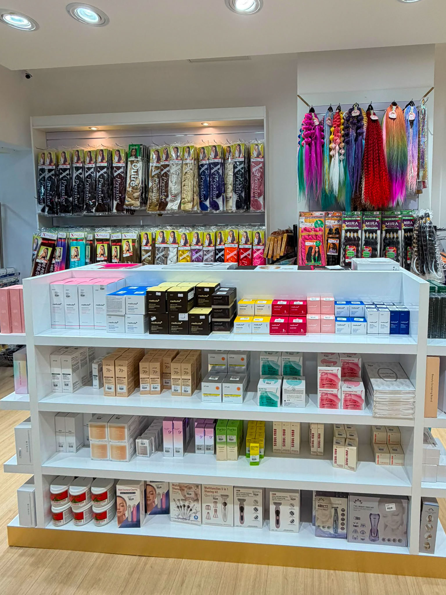 Produktauswahl und Eindrücke aus dem Store