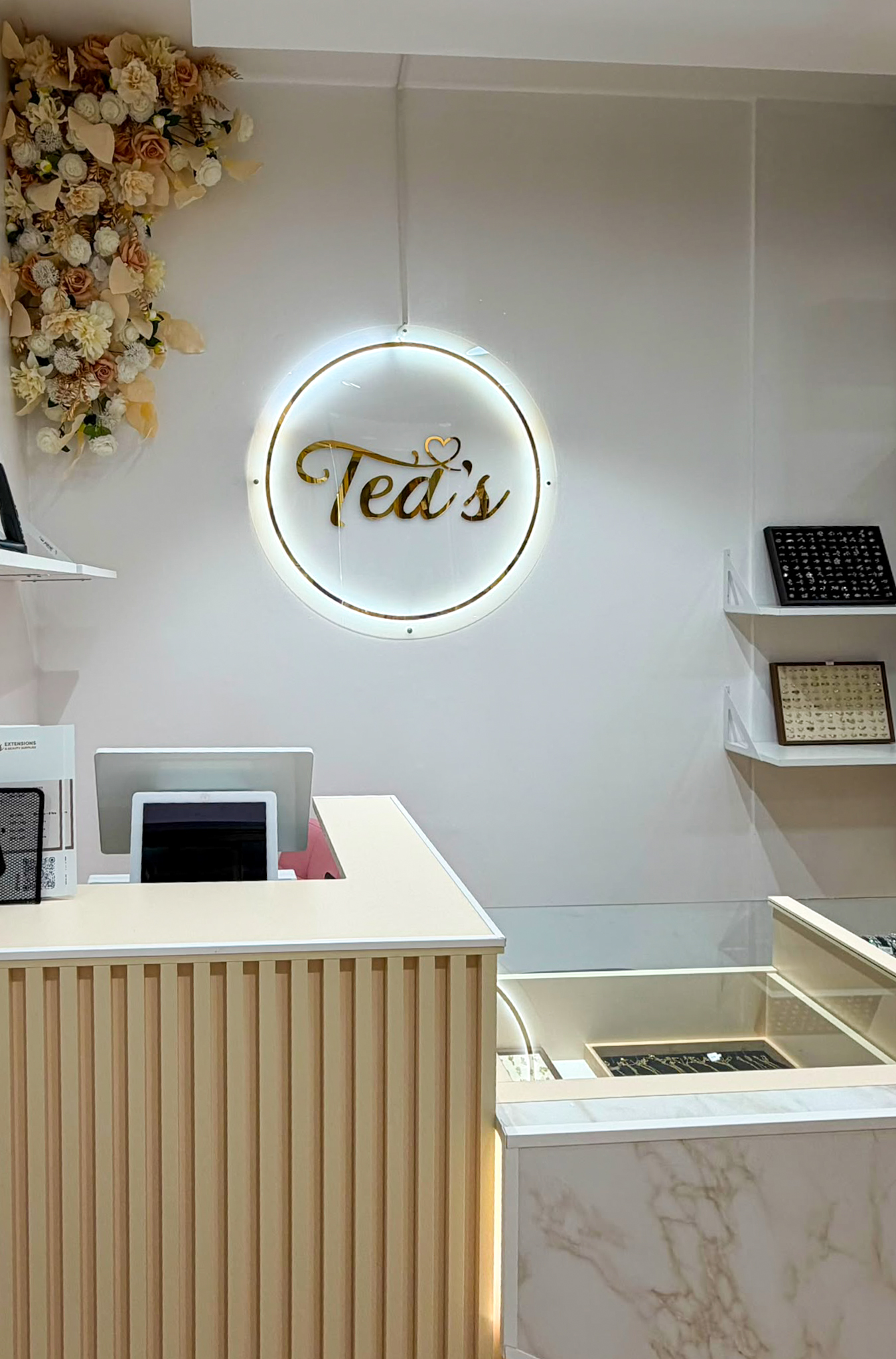 Beauty- und Haarprodukte im Store